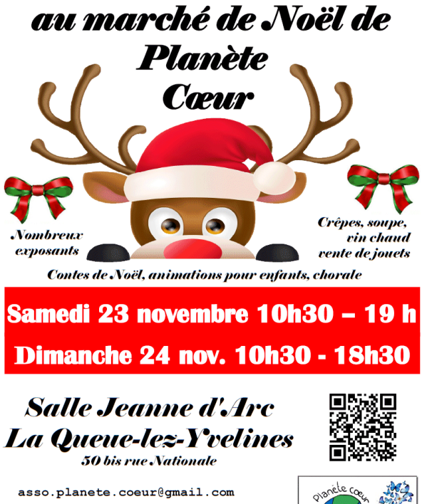 Marché de Noël de Planète Cœur